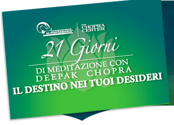 
            	Il destino nei tuoi desideri: meditazioni con Deepak Chopra
